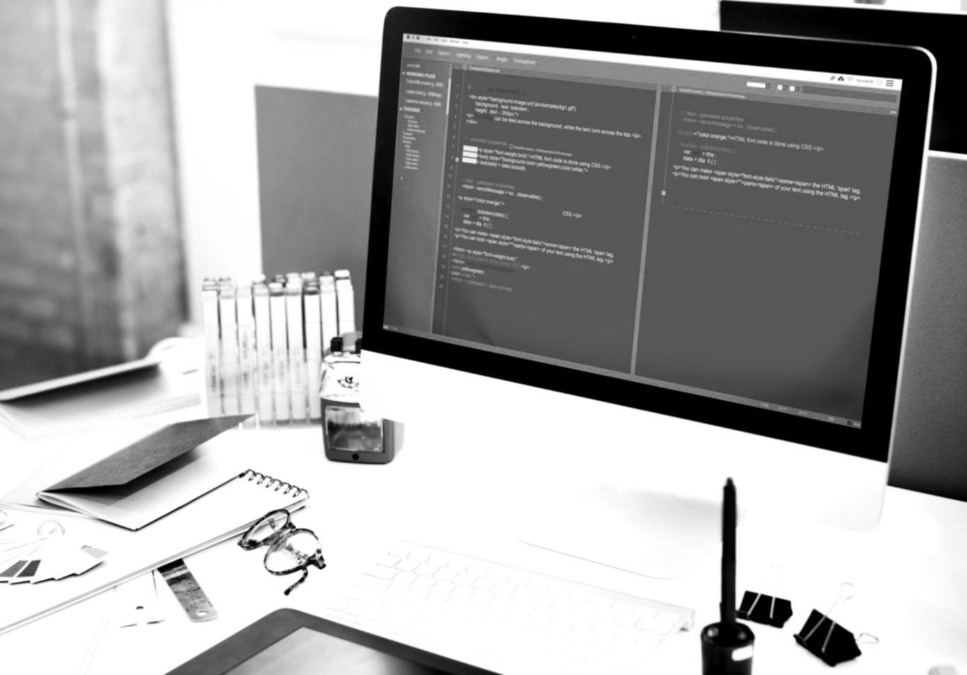 Students working on real testing projects in collaborative learning environment